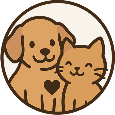 furever friends vet hospital logo